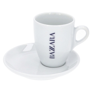 BAZZARA - filiżanka do kawy ze spodkiem Doppio 130ml