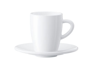 Jura zestaw porcelanowych filiżanek i spodków do kawy 2szt.
